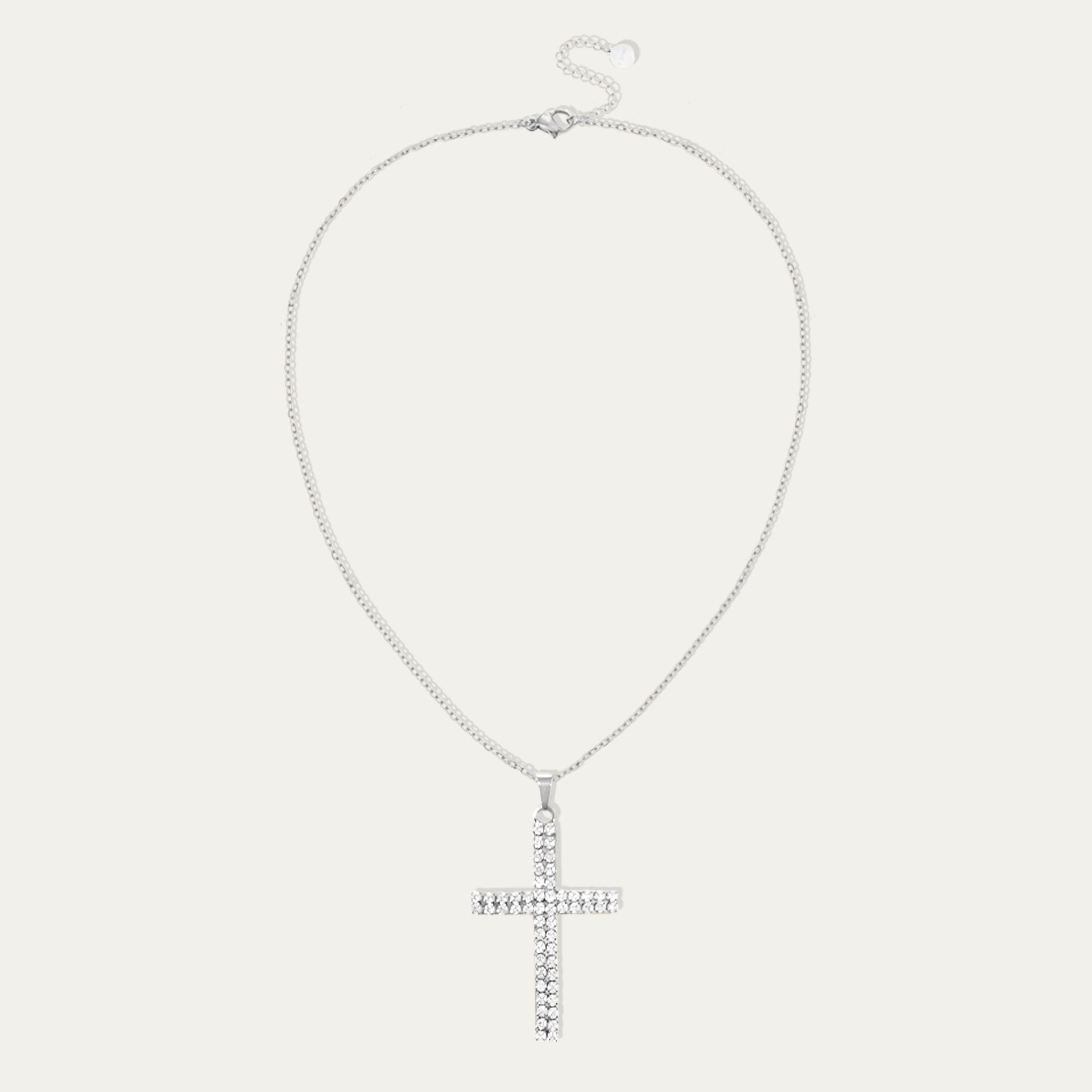 Crystal Cross Pendant Necklace – Glaube & Glanz ✝️✨