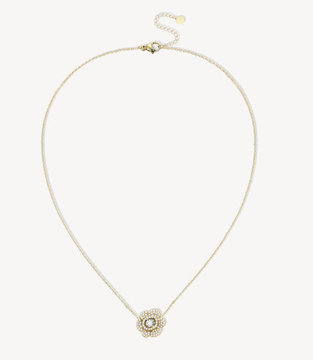 Elegant Blossom Pendant Necklace