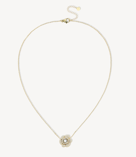 Elegant Blossom Pendant Necklace