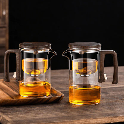 Elegant Glass Tea Set