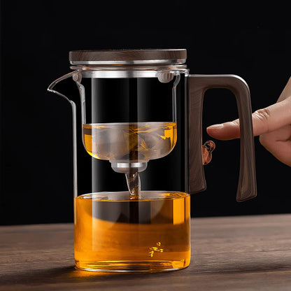 Elegant Glass Tea Set