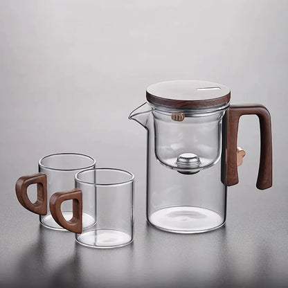 Elegant Glass Tea Set