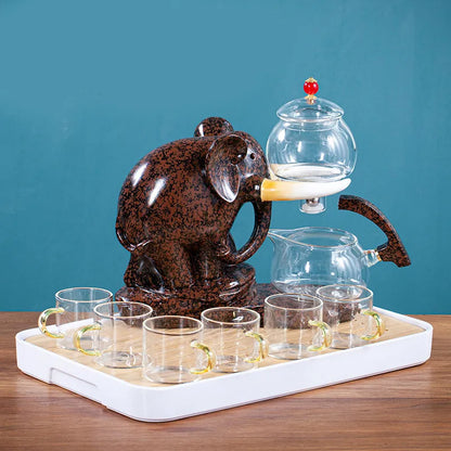 Automatic Glass Tea Set